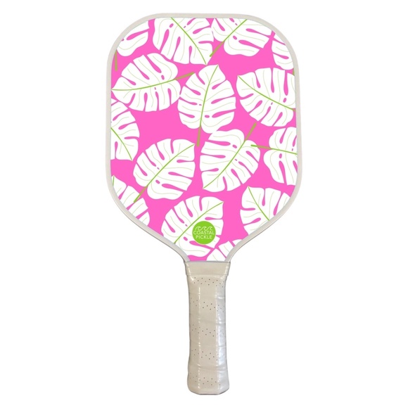 Preppy Palm Designer Pickleball Paddle - Picture 1 of 5